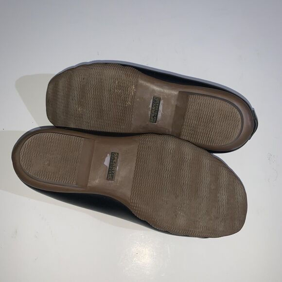 Sperry Top Sider Shoes Womens Size 8 Brown Black STS94871 Duck Boots Waterproof - Picture 9 of 11